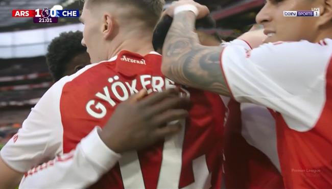 اهداف مباراة ارسنال وتشيلسي في الدوري الانجليزي