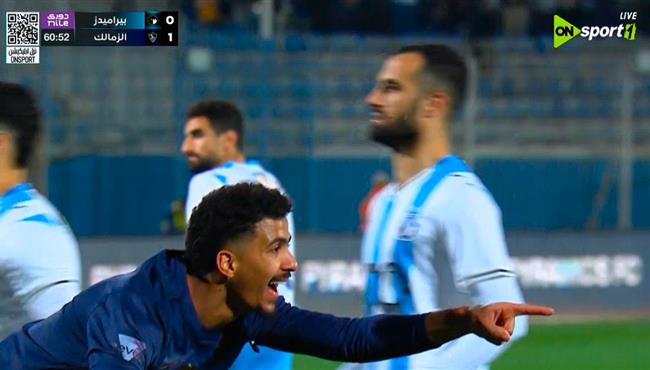 هدف حسام عبد المجيد في مرمي بيراميدز بالدوري المصري