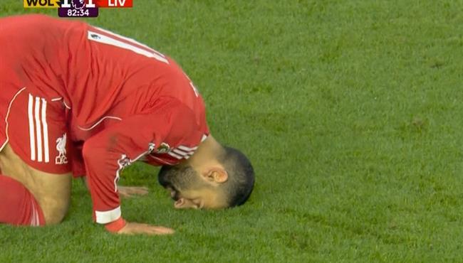 هدف محمد صلاح الرائع في مرمي لفرهامبتون بالدوري الانجليزي