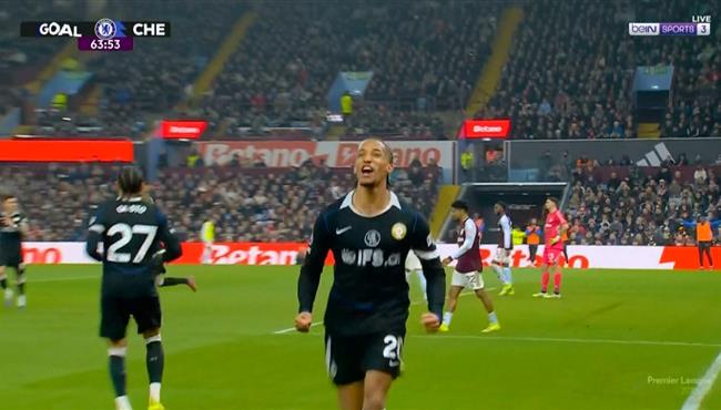 هدف جواو بيدرو الثالث في مرمي استون فيلا بالدوري الانجليزي