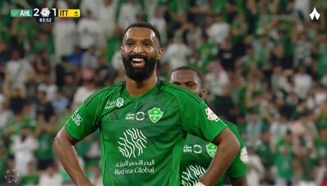 هدف فرا س البريكان في مرمي الاتحاد بعد خطأ فادح من الحارس