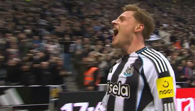 هدف نيوكاسل الاول الرائع في مرمي مانشستر سيتي بكاس الاتحاد الانجليزي