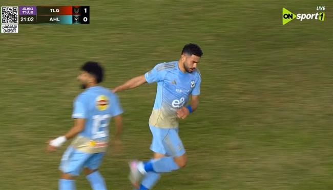 اهداف مباراة الاهلي وطلائع الجيش في الدوري المصري