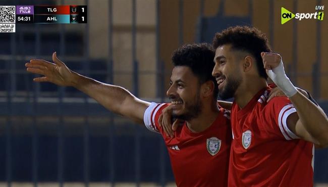 هدف طلائع الجيش الاول في مرمي الاهلي بالدوري المصري