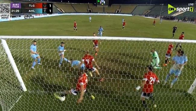 هدف تعادل الاهل مع طلائع الجيش (11) هادي رياض
