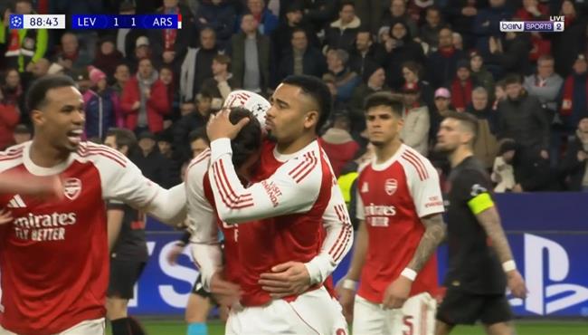 اهداف مباراة ارسنال وباير ليفركوزن في دوري ابطال اوروبا