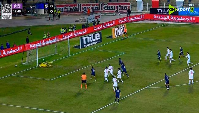 اهداف مباراة الزمالك وانبي في الدوري المصري