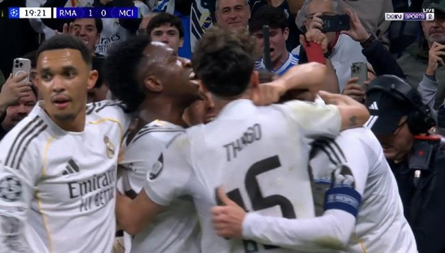 اهداف مباراة ريال مدريد ومانشستر سيتي في دوري ابطال اوروبا