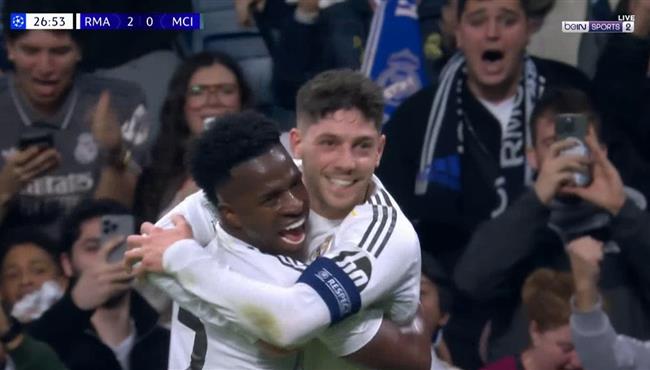 هدف فالفيردي الثاني في مرمي مانشستر سيتي بدوري ابطال اوروبا