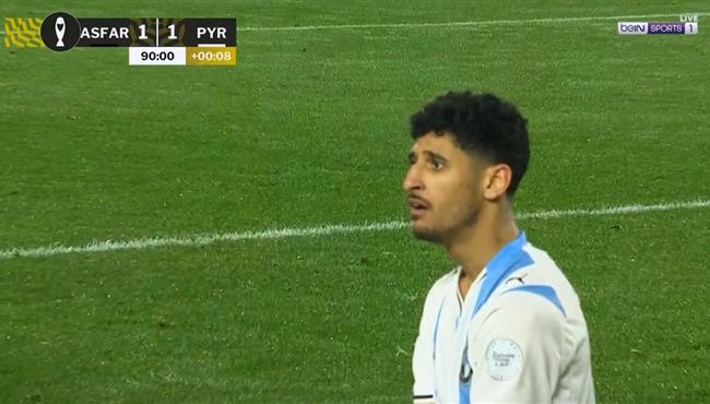 احمد عاطف قطة يهدر فرصة هدف في الوقت القاتل امام الجيش الملكي بدوري ابطال افريقيا