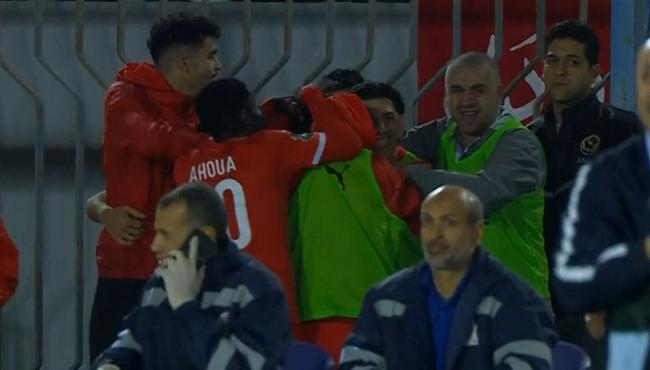 هدف تعادل شباب بلوزداد القاتل مع المصري (11) كأس الكونفيدرالية