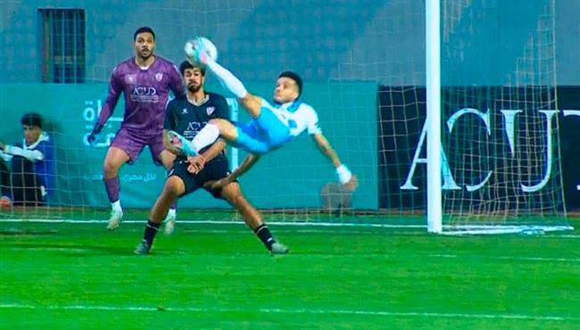 هدف مصطفي فتحي الرائع من مقصية في مرمي بتروجيت بكأس مصر