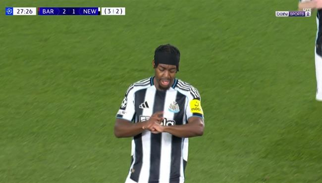 هدف ايلانجا الثاني في مرمي برشلونة بدوري ابطال اوروبا