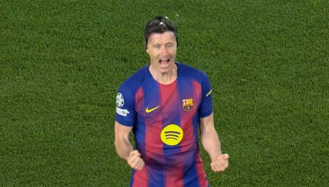 هدف ليفاندوفسكي الثاني في مرمي نيوكاسل بدوري ابطال اوروبا