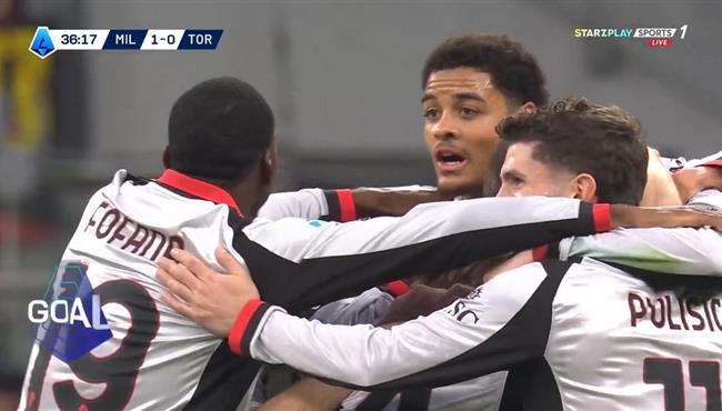 اهداف مباراة ميلان وتورينو (32) الدوري الايطالي