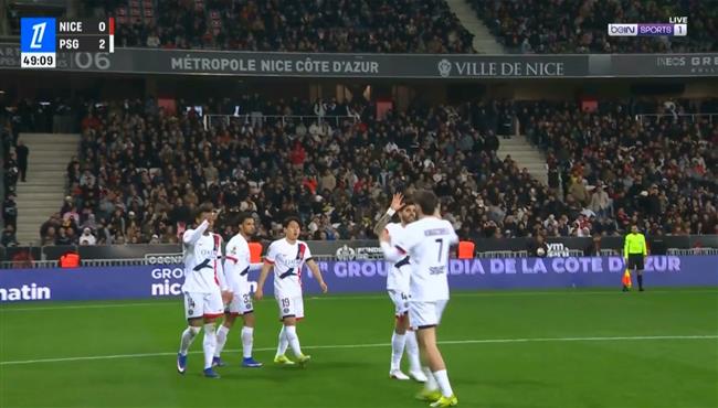 اهداف مباراة باريس سان جيرمان ونيس (40) الدوري الفرنسي
