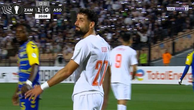عدي الدباغ يهدر هدف محقق للزمالك امام اوتوهو بكأس الكونفيدرالية