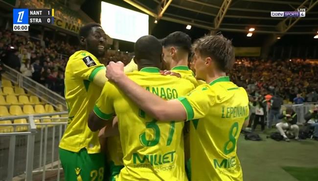 اهداف مباراة نانت وستراسبورج (23) الدوري الفرنسي