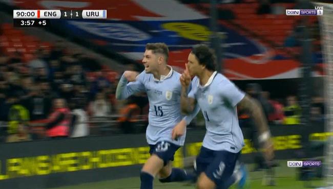 اهداف مباراة انجلترا وأوروجواي (11) مباراة ودية