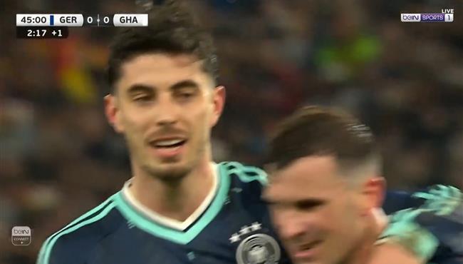 هدف المانيا الاول في مرمي غانا .. كاي هافيرتز