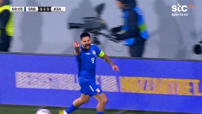 هدف ميتروفيتش في مرمي السعودية .. مباراة ودية