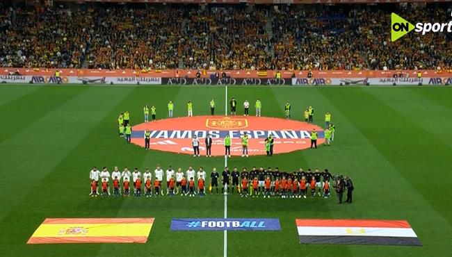 ملخص مباراة مصر وإسبانيا الودية