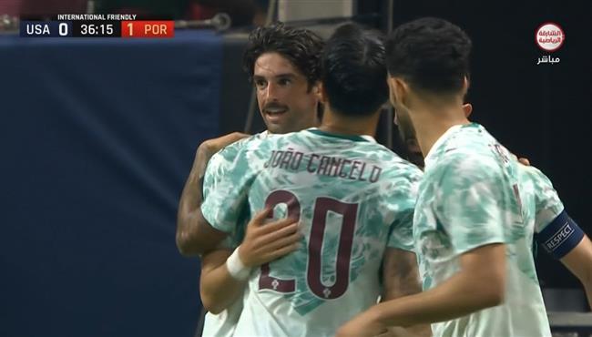 اهداف مباراة البرتغال وامريكا الودية