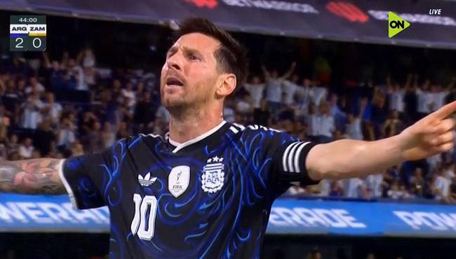 هدف ميسي في مرمي زامبيا