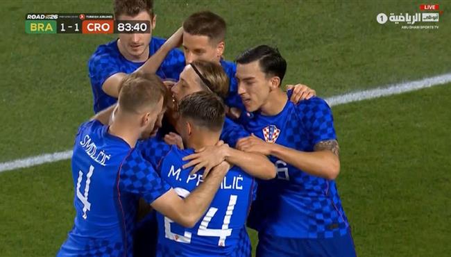 هدف تعادل كرواتيا مع البرازيل (11) مباراة ودية