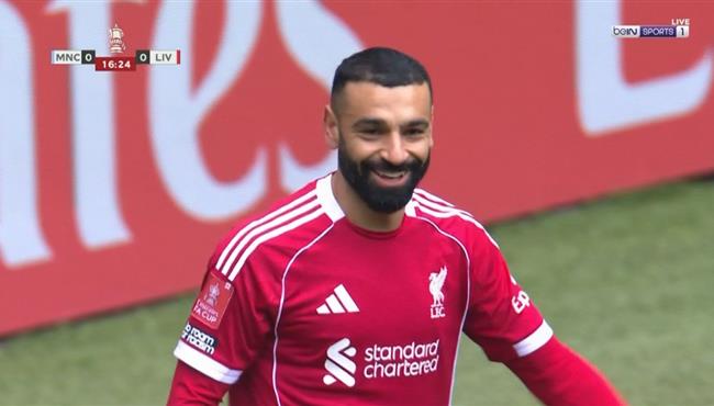 ملخص لمسات محمد صلاح في مباراة ليفربول ومانشستر سيتي بكأس الاتحاد الانجليزي