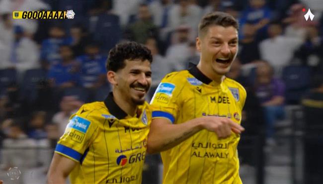 هدف تعادل التعاون مع الهلال (11) الدوري السعودي