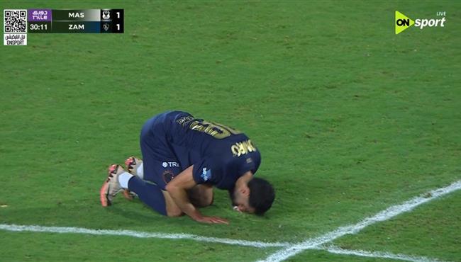 هدف عدي الدباغ في مرمي المصري بالدوري المصري