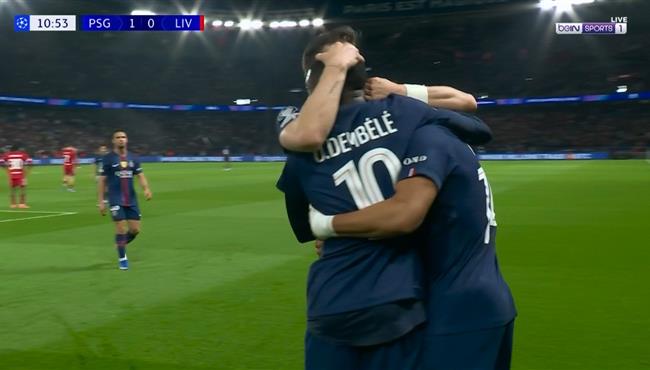 اهداف مباراة ليفربول وباريس سان جيرمان في دوري ابطال اوروبا