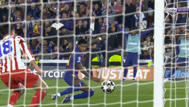 راشفورد يهدر هدف محقق امام اتلتيكو مدريد بطريقة غريبة