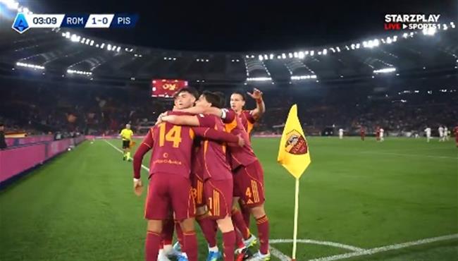 اهداف مباراة روما وبيزا (30) الدوري الايطالي