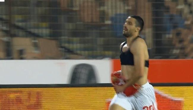 هدف طاهر محمد طاهر القاتل في مرمي سموحة بالدوري المصري