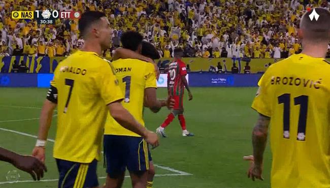 هدف فوز النصر علي الاتفاق (1 0) الدوري السعودي