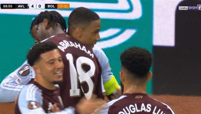 اهداف مباراة استون فيلا وبولونيا في الدوري الاوروبي