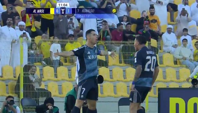 هدف رونالدو في مرمي الوصل بدوري ابطال اسيا