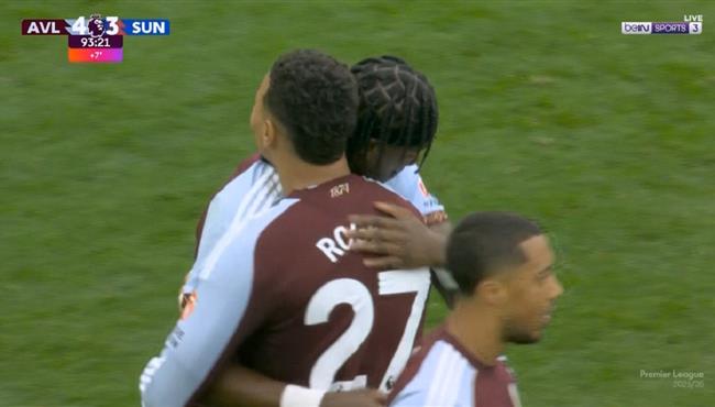 اهداف مباراة استون فيلا وسندرلاند (43) الدوري الانجليزي