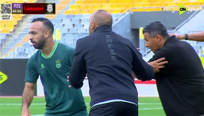 هدف الاتحاد السكندري الاول في مرمي حرس الحدود اسيست افشة