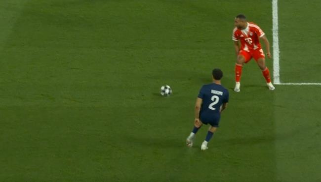 هدف كفاراتسخيليا الثاني في مرمي بايرن ميونخ اسيست اشرف حكيمي