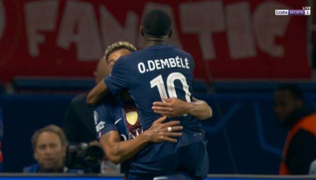 هدف عثمان ديمبلي الثاني في مرمي بايرن ميونخ بنصف نهائي دوري ابطال اوروبا