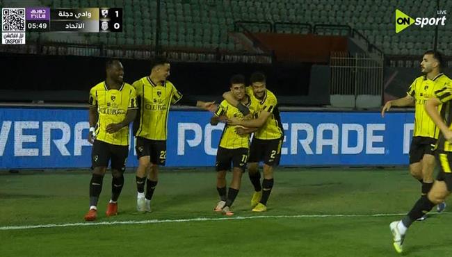 اهداف مباراة وادي دجلة والاتحاد السكندري في الدوري المصري