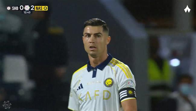 هدف رونالدو الملغي امام الشباب بالدوري السعودي