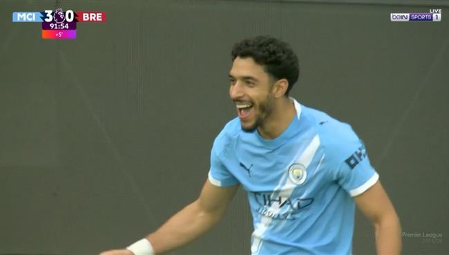 هدف عمر مرموش في مرمي برينتفورد بالدوري الانجليزي