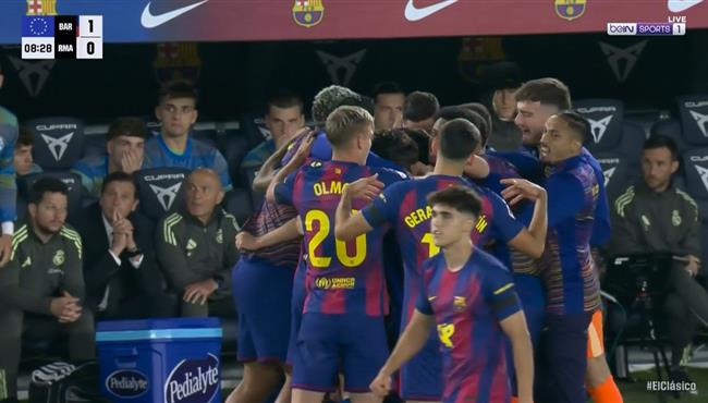 اهداف مباراة برشلونة وريال مدريد في الدوري الاسباني
