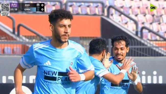 اهداف مباراة زد وغزل المحلة في الدوري المصري