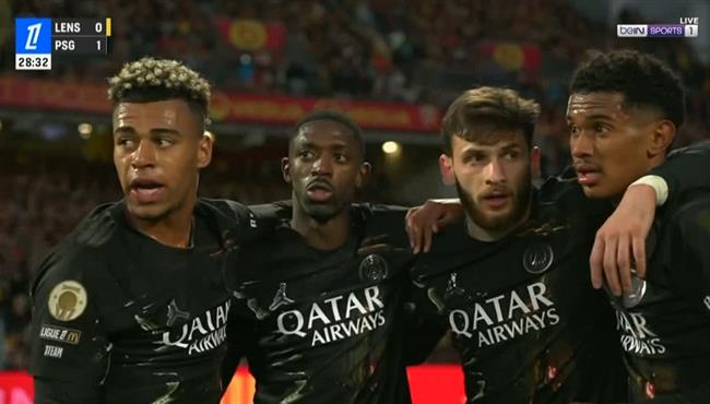 اهداف مباراة باريس سان جيرمان ولينس في الدوري الفرنسي