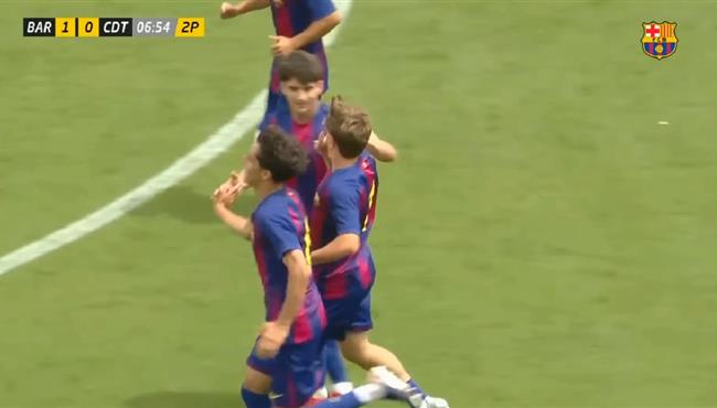 اهداف مباراة برشلونة و تينيريفي في كأس الابطال للشباب